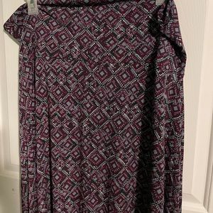 LuLaRoe Maxi Skirt 3X